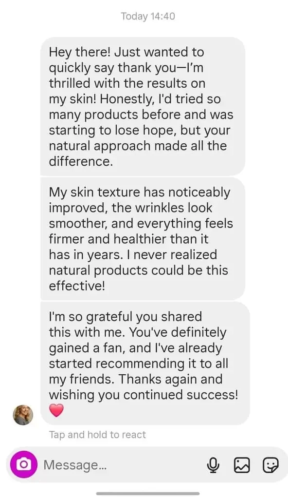 Natural Products Restored Her Skin When Nothing Else Could!