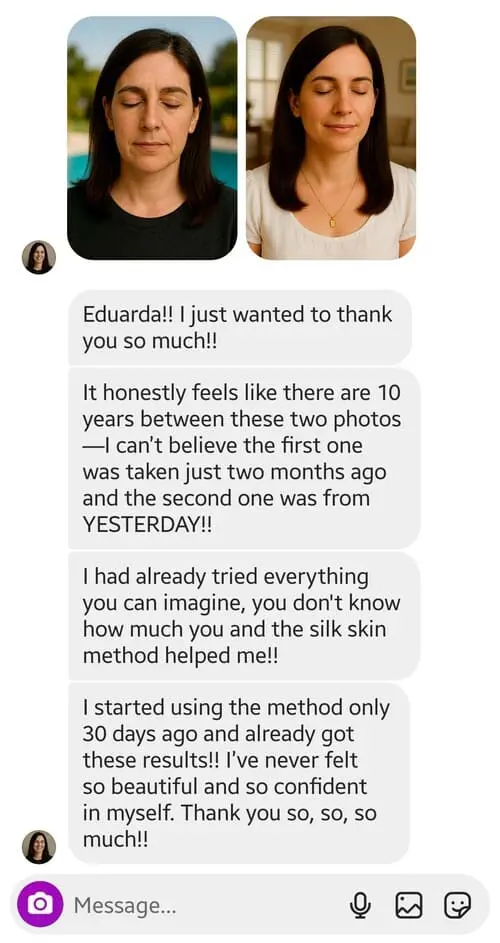 She turned back the clock by 10 years in just 30 days